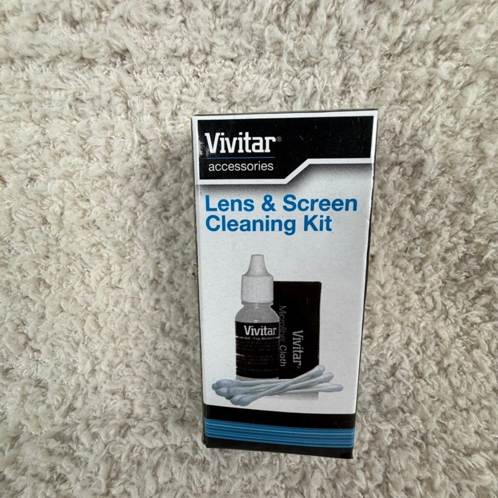 Vivitar Lens & Screen Cleaning Kit VIV-SCK-3 Microfiber Cloth Digi-Tips Solution